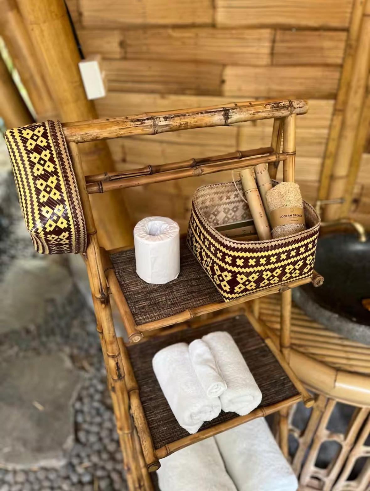 فيلا Wahem Eco Bamboo - Magical Bamboo House أوبود المظهر الخارجي الصورة