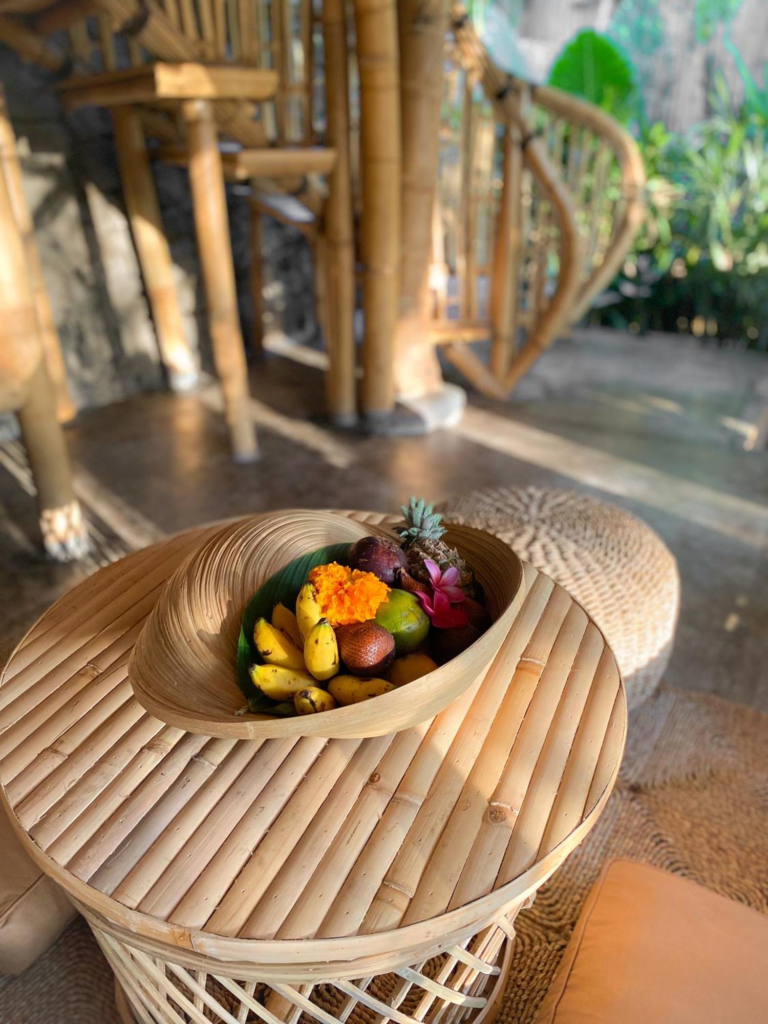 فيلا Wahem Eco Bamboo - Magical Bamboo House أوبود المظهر الخارجي الصورة
