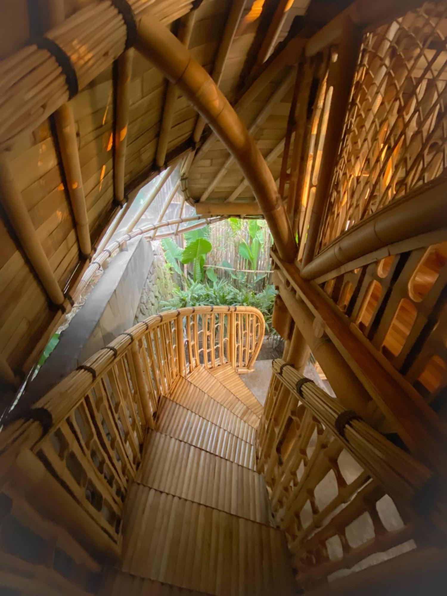 فيلا Wahem Eco Bamboo - Magical Bamboo House أوبود المظهر الخارجي الصورة