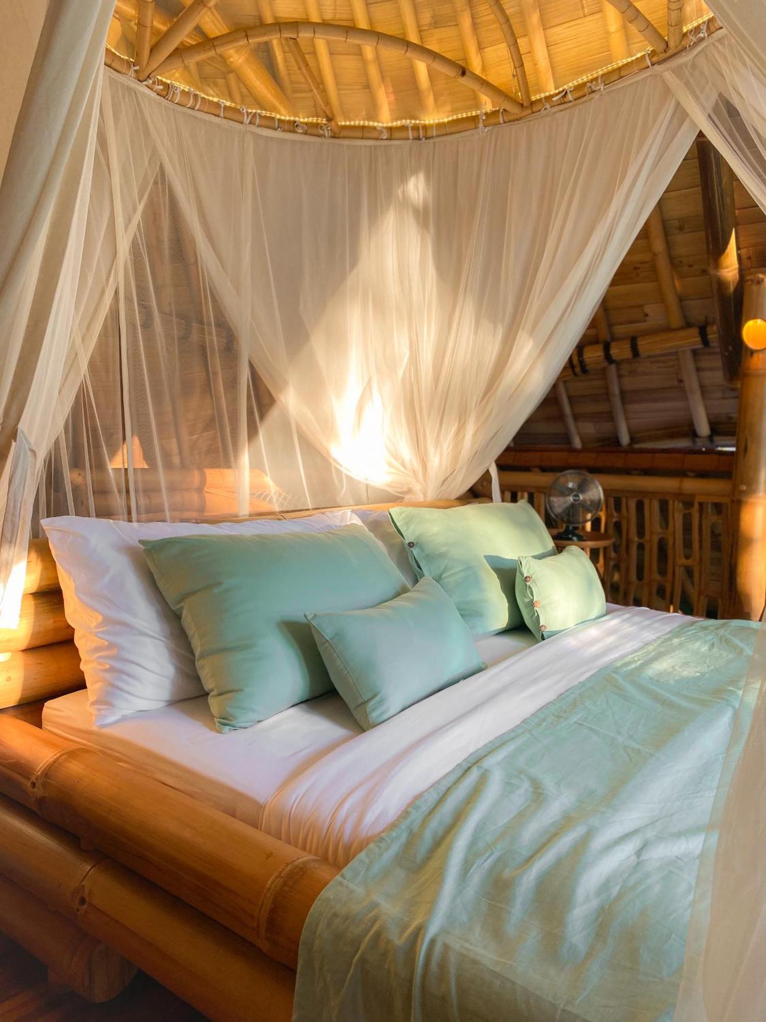 فيلا Wahem Eco Bamboo - Magical Bamboo House أوبود المظهر الخارجي الصورة