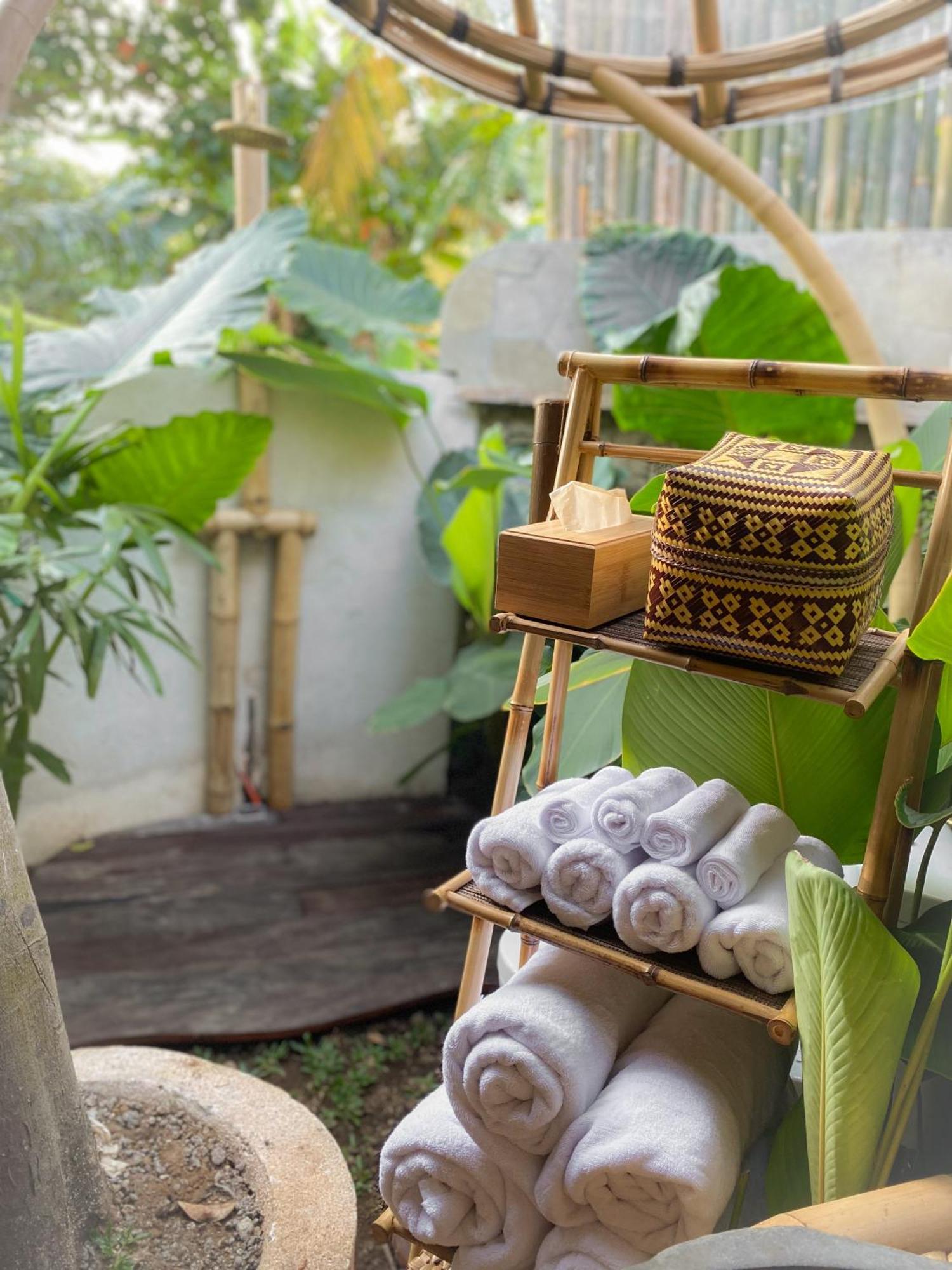 فيلا Wahem Eco Bamboo - Magical Bamboo House أوبود المظهر الخارجي الصورة