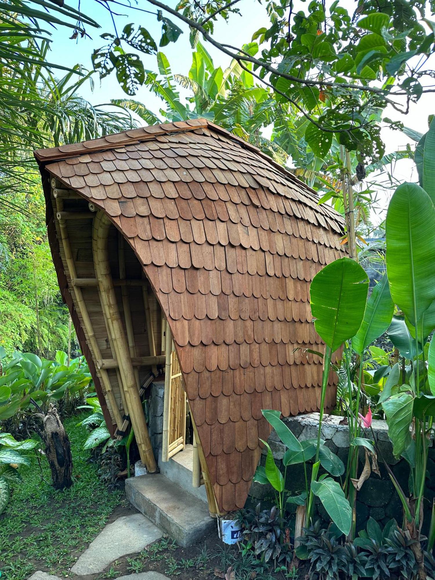 فيلا Wahem Eco Bamboo - Magical Bamboo House أوبود المظهر الخارجي الصورة