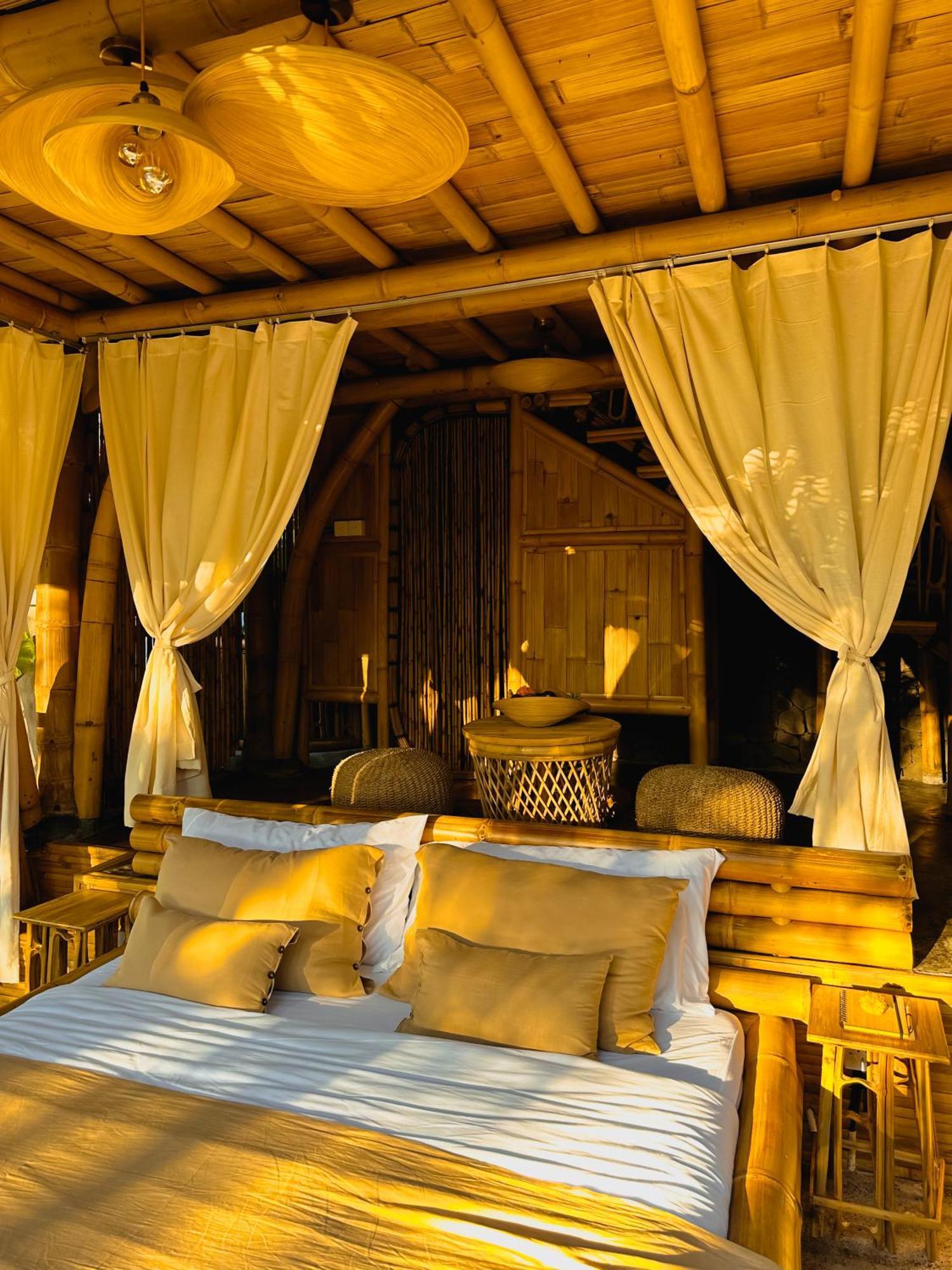 فيلا Wahem Eco Bamboo - Magical Bamboo House أوبود المظهر الخارجي الصورة