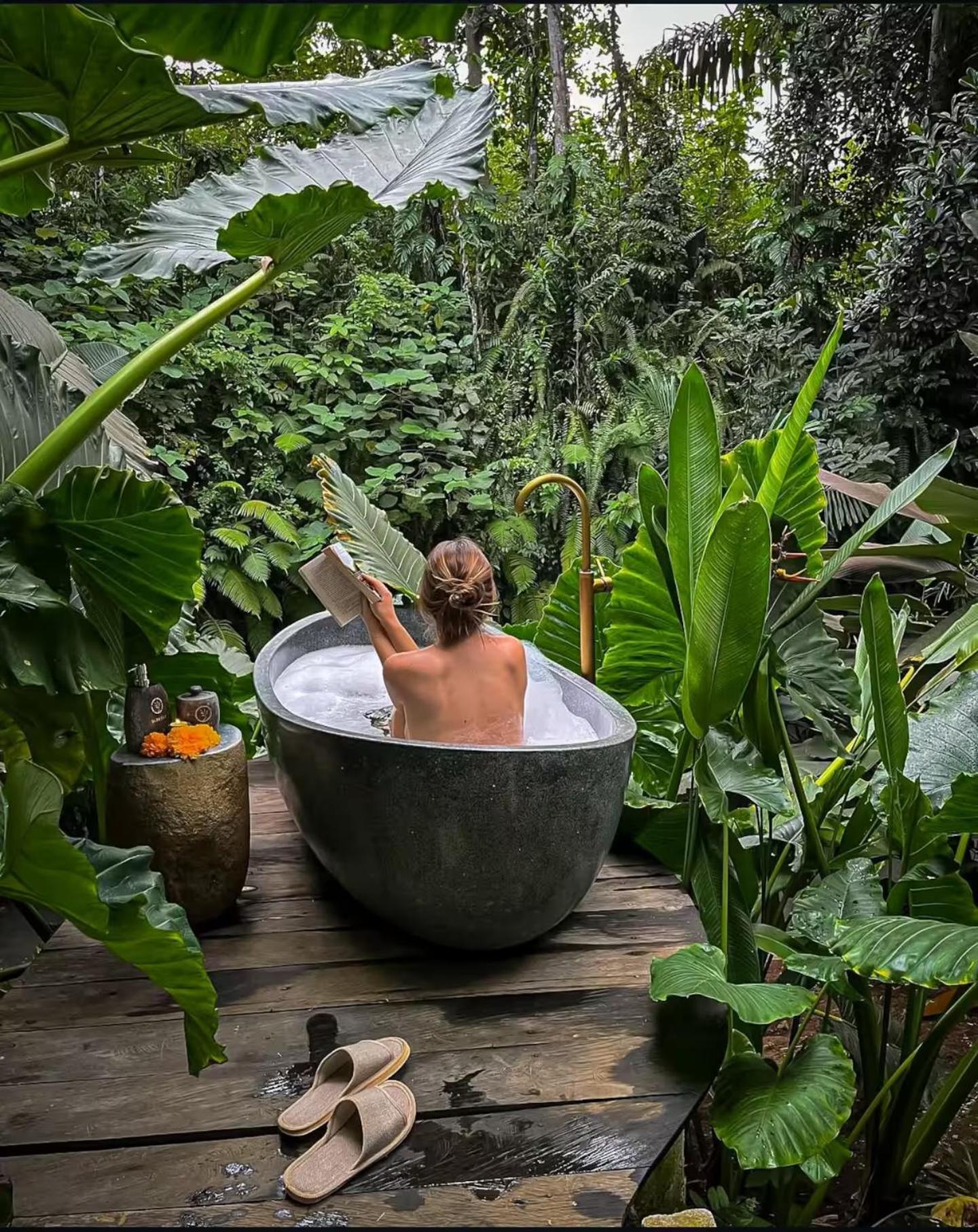 فيلا Wahem Eco Bamboo - Magical Bamboo House أوبود المظهر الخارجي الصورة