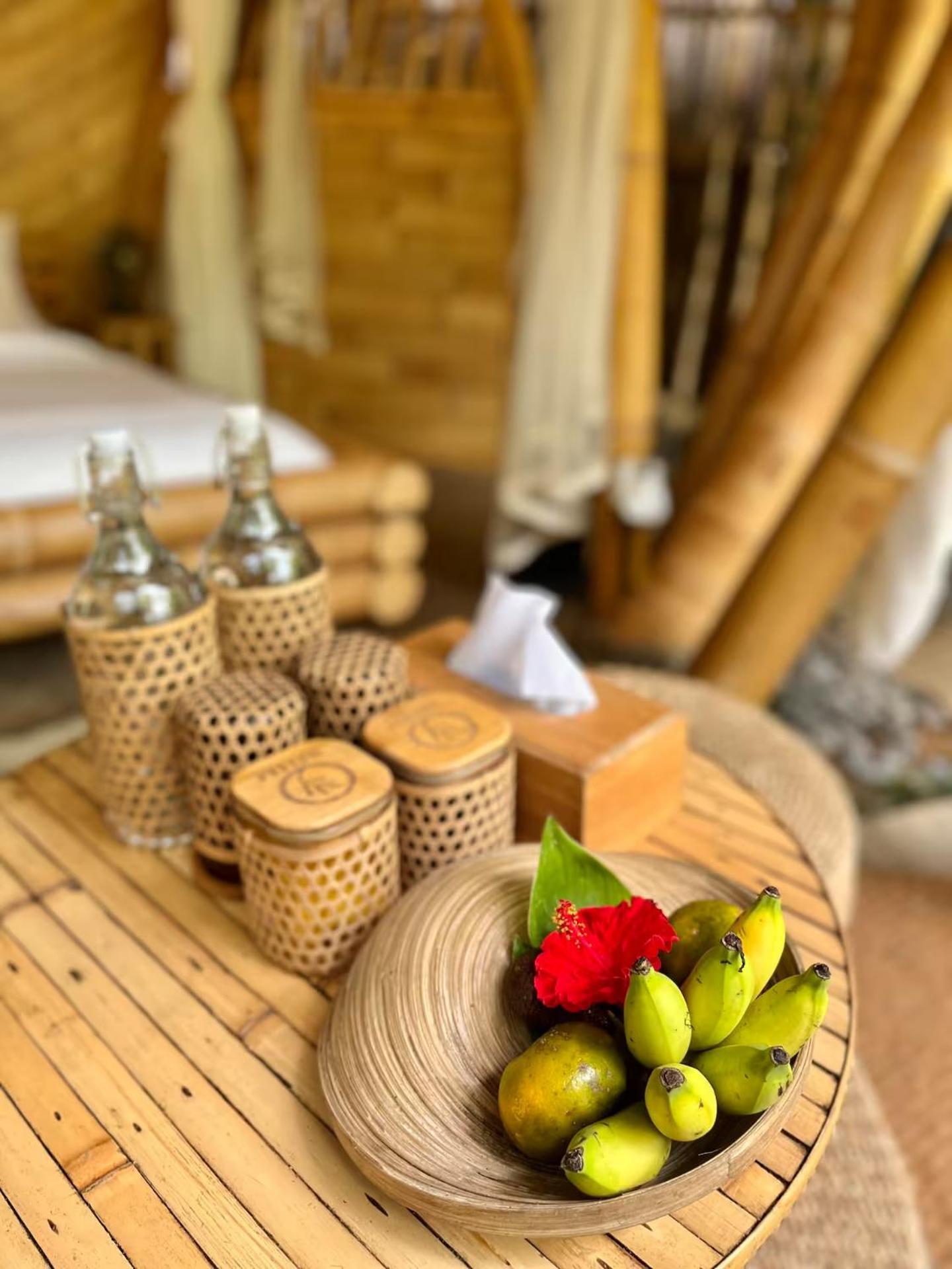 فيلا Wahem Eco Bamboo - Magical Bamboo House أوبود المظهر الخارجي الصورة